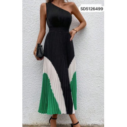 Vestido plisado colores